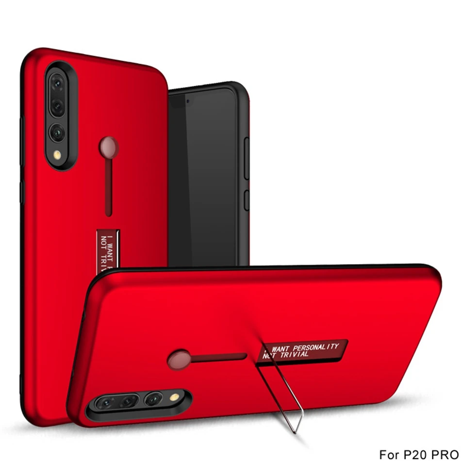 Силиконовый ремешок для Huawei P30 Lite P20 Pro Модный чехол с кольцом и подставкой Nova 3i |