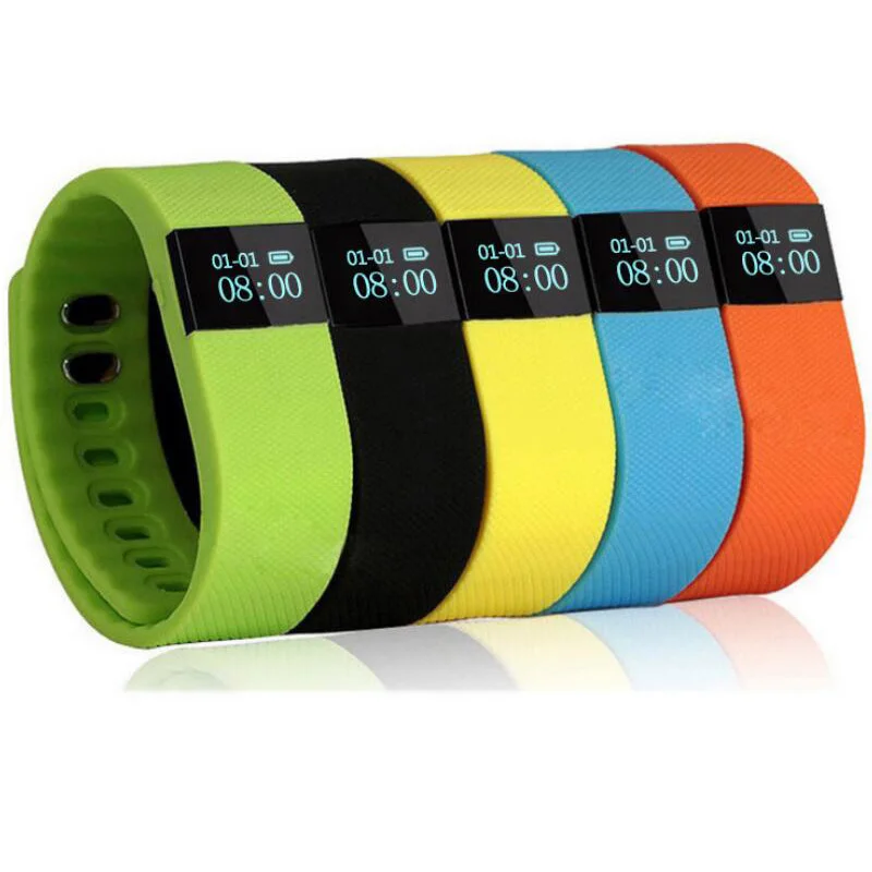 TW64 фитнес трекер Bluetooth Смарт Браслет спортивный браслет шагомер для iPhone IOS Android PK