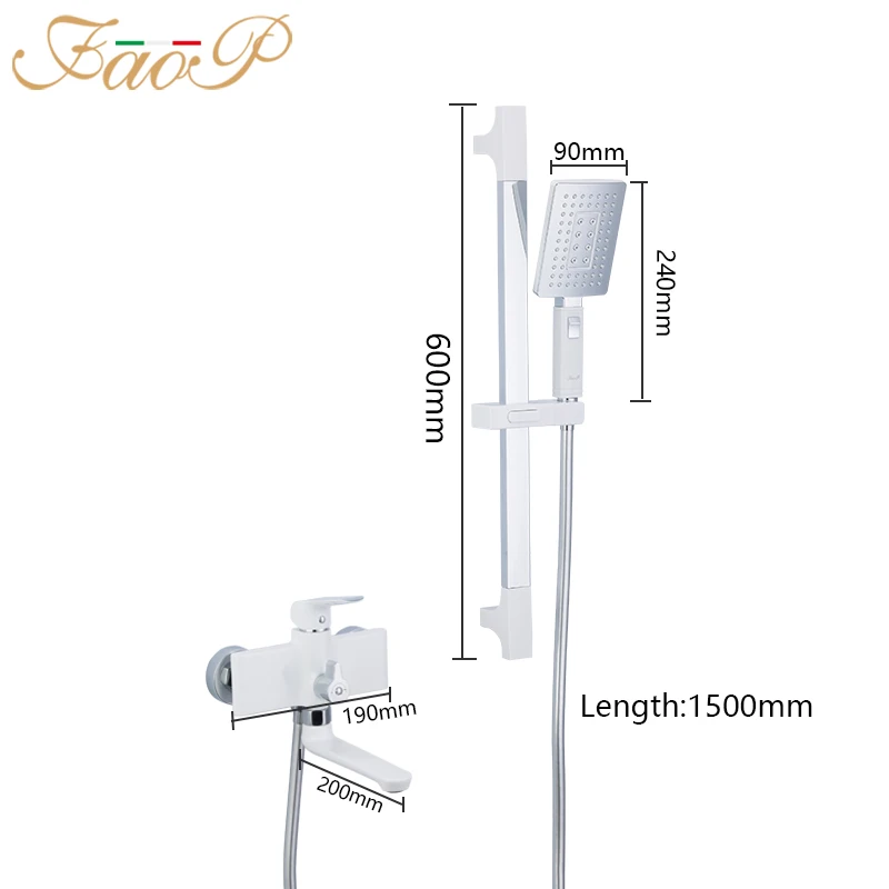 Смеситель для душа FAOP смесители воды смеситель ванны и s Водопад настенный