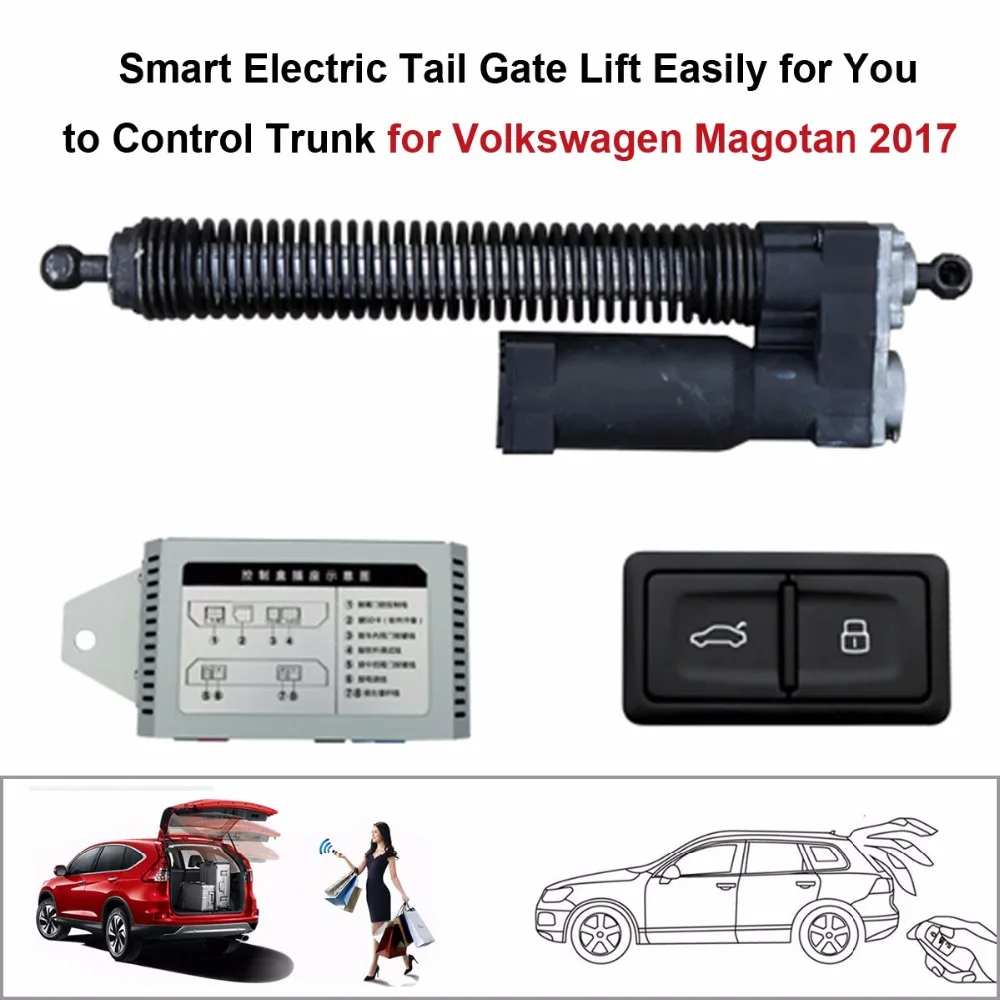 Smart Auto Electric Tail Gate Lift для Volkswagen VW Magotan 2017 комплект управления высота избегайте