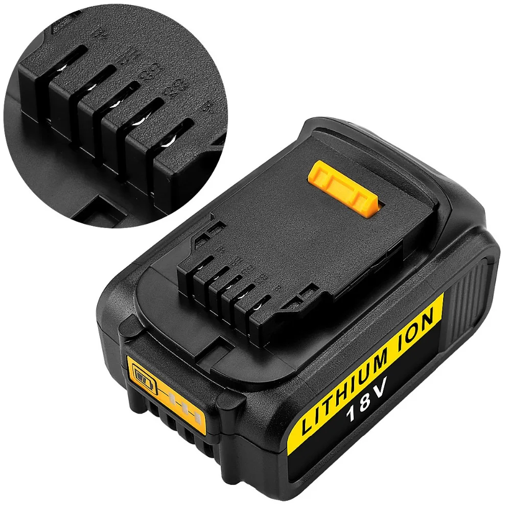 

Светодиодный Литий-ионный аккумулятор 18 в для Dewalt DCB180,DCB181,DCB182,DCB200,DCB201,DCB201-2,DCB203,DCB204-2
