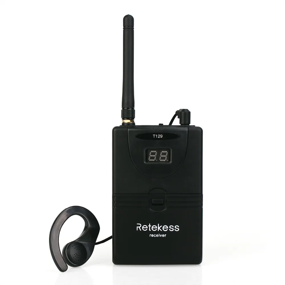 RETEKESS TP WIRELESS 2 4 GHz Цифровая беспроводная система гида для поездок на поезде туризма