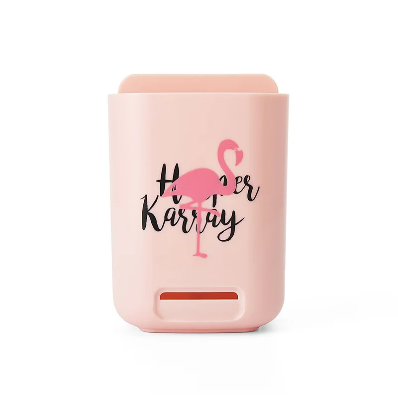 Милый держатель зубной щетки С КАКТУСОМ и фламинго алмазная зубная щетка для