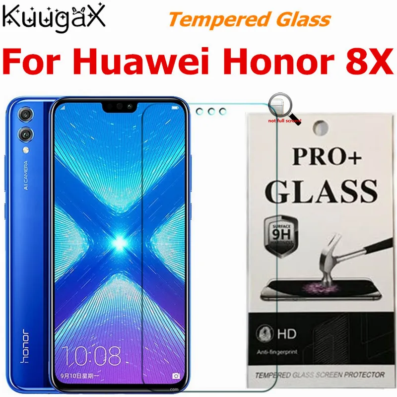 Защитная крышка для экрана закаленное стекло HUAWEI honor 8X смартфон упрочненные