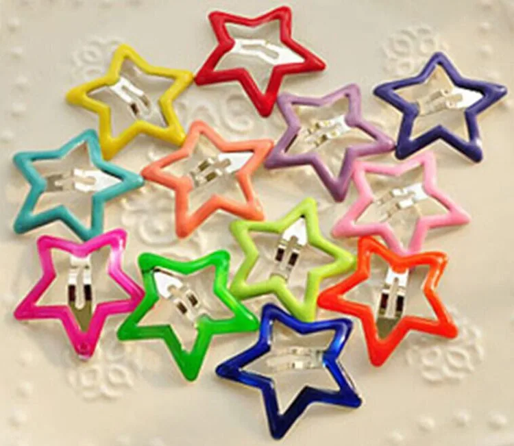10pcs/lot Start Pet Dog Hairpin Mini 3cm Small Puppy Cat Hair Clips Pet Hair Accessories