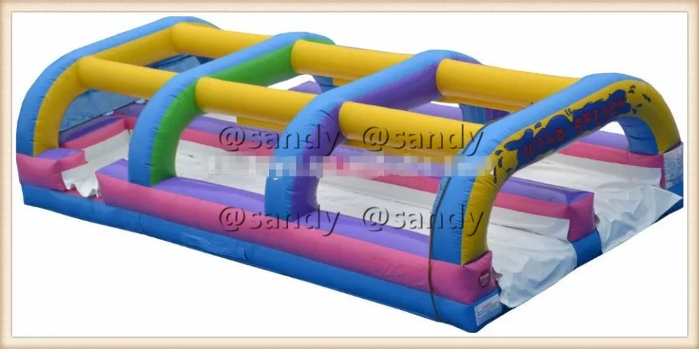 free air ship to door 7x3m Hawaiian Dual Lane Slip&amp Slide Inflatable Double Slip | Игрушки и хобби