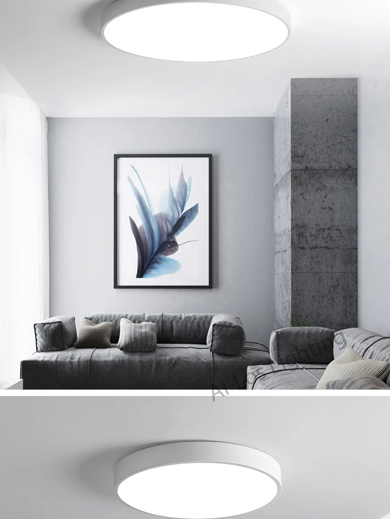 Обувь по заводским ценам современные светодиодные Потолочные светильники Творческий ультра-тонкий минимализм потолочный светильник Спальня гостиная фойе Luminaria