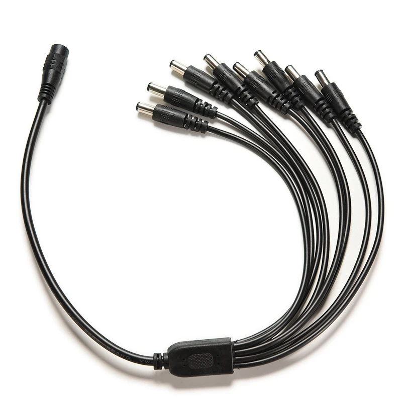 1 шт. DC Мощность 5 5x2 мм Женский до 8 Штекер кабель сплиттер адаптер для
