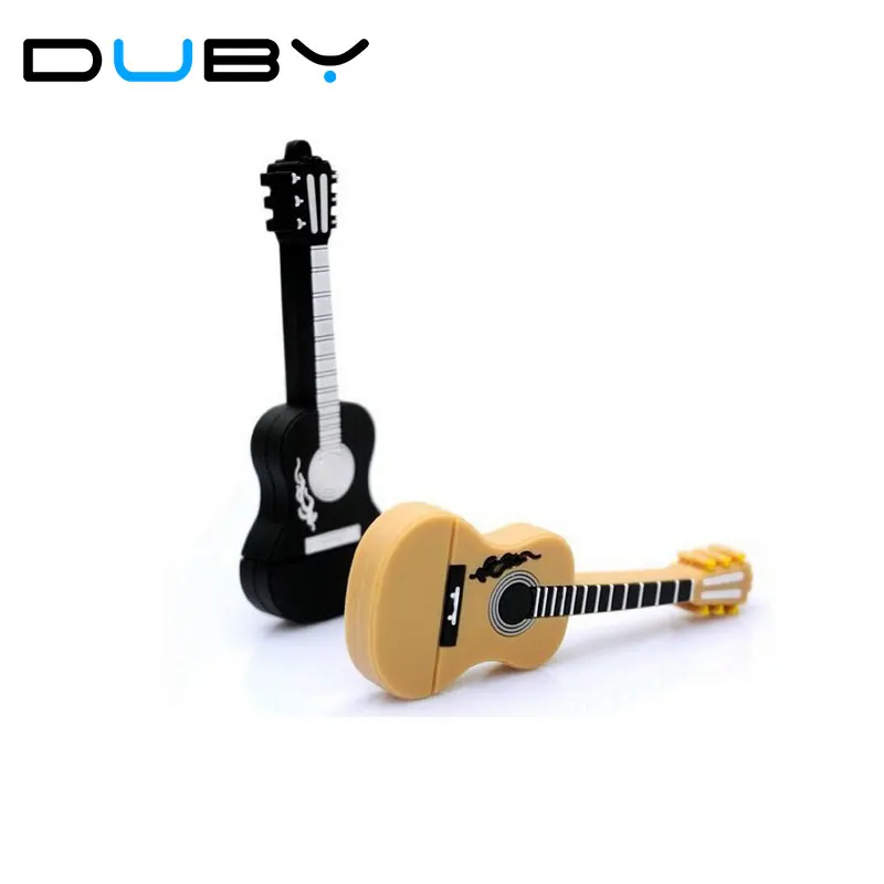 100% реальный объем музыкальный инструмент гитара Usb флэш накопитель/Usb карта