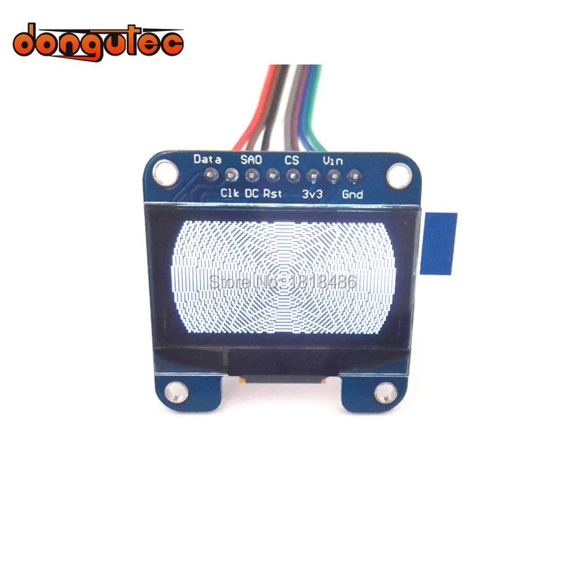 1.3&quot SSD1306 128x64 I2C/SPI OLED Module White Graphic Display Monochrome |