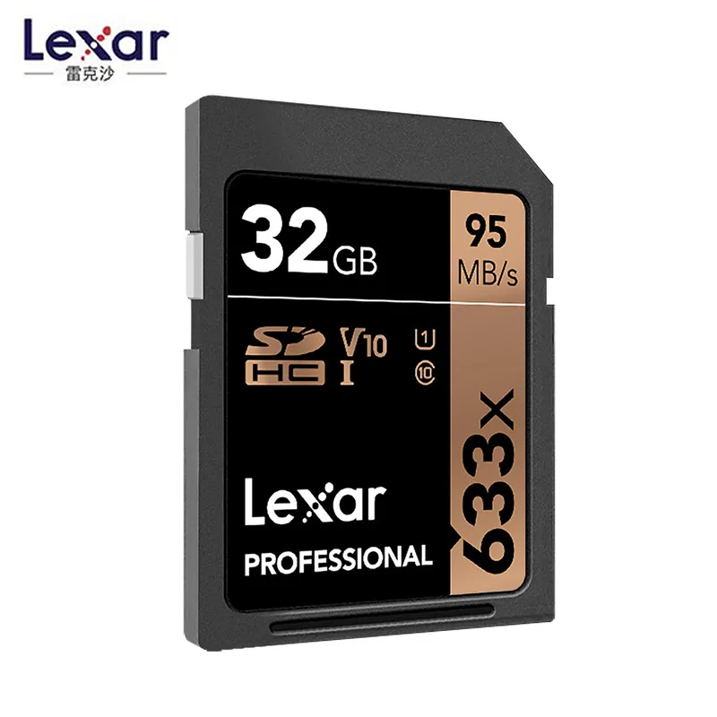 Акция! Карта памяти Lexar 32 Гб U1 64 128 ГБ 256 U3 SD SDHC класс 10 95 м/с 633x SDXC карта для 3D 4K