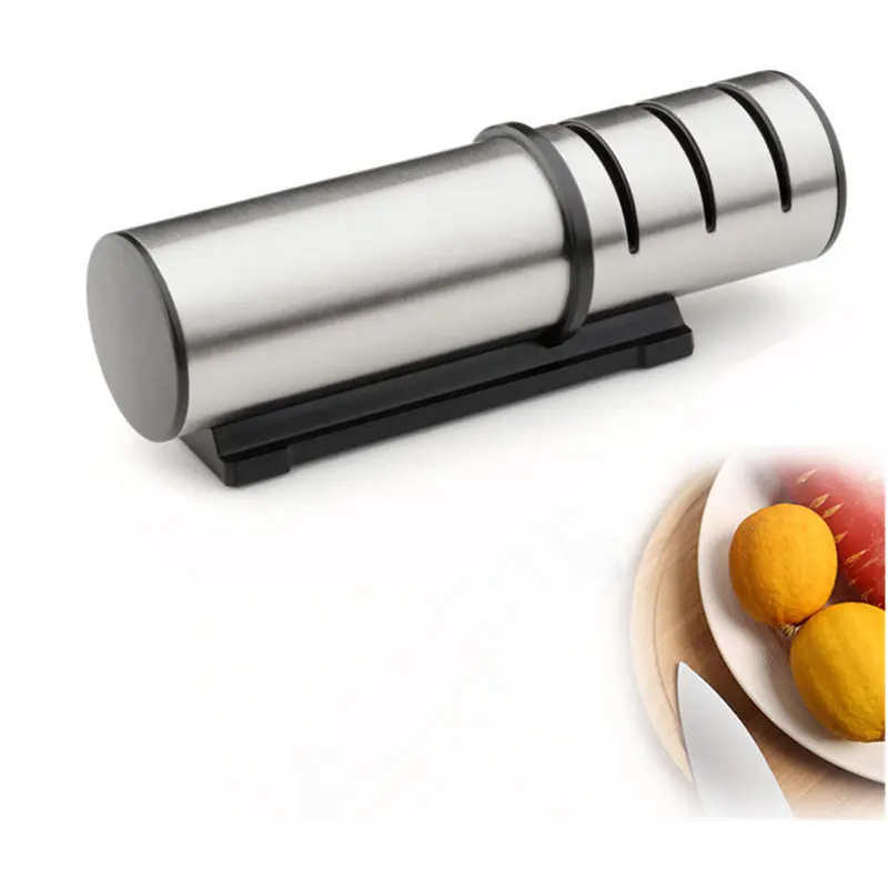 Профессиональная точилка для ножей 3 х ступенчатая кухонных точильный камень