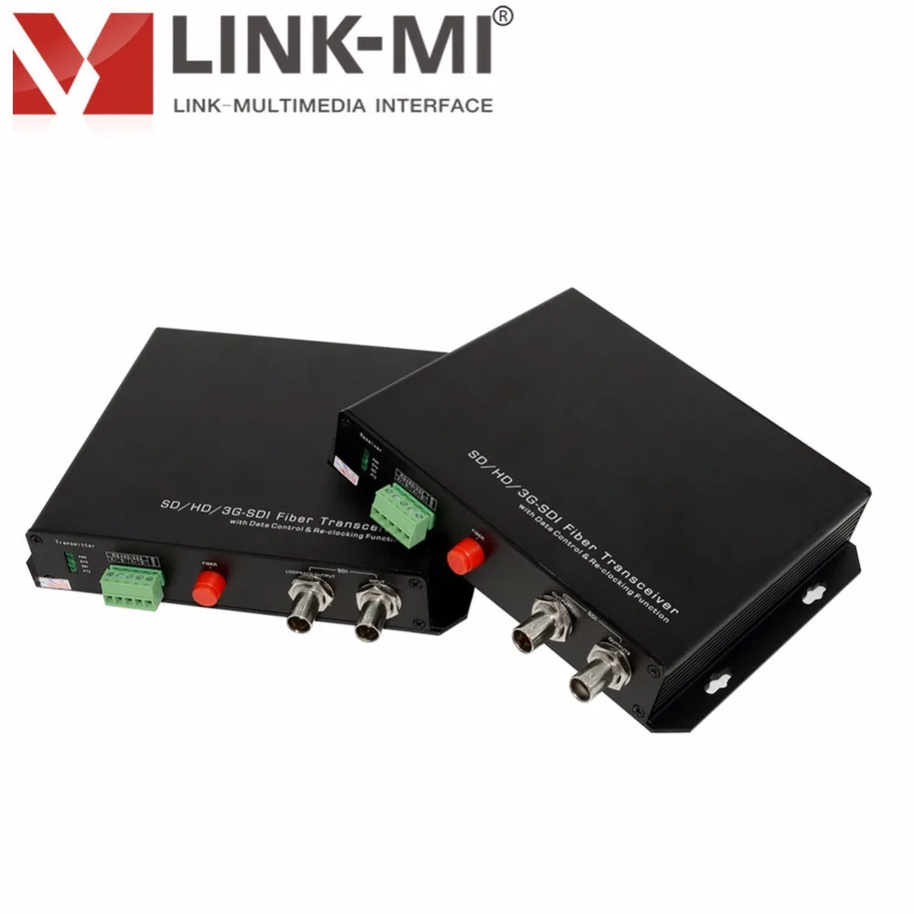 LINK MI SD/HD/3G SDI Волоконно Оптическая передача через волоконно оптический передатчик