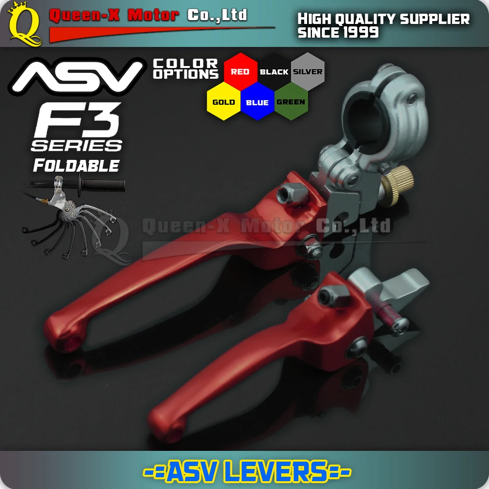 ASV F3 Series 1ST складные легированные аксессуары для мотокросса питбайка грязи
