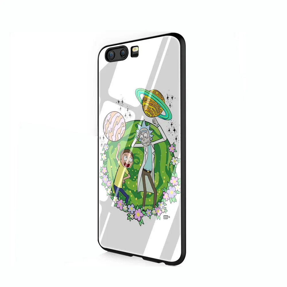 Рик и Морти, закаленное стекло, чехол для huawei P10 P20 P30 mate 20 Honor 9 10 Lite Pro 7A 8X P Smart - Цвет: G5
