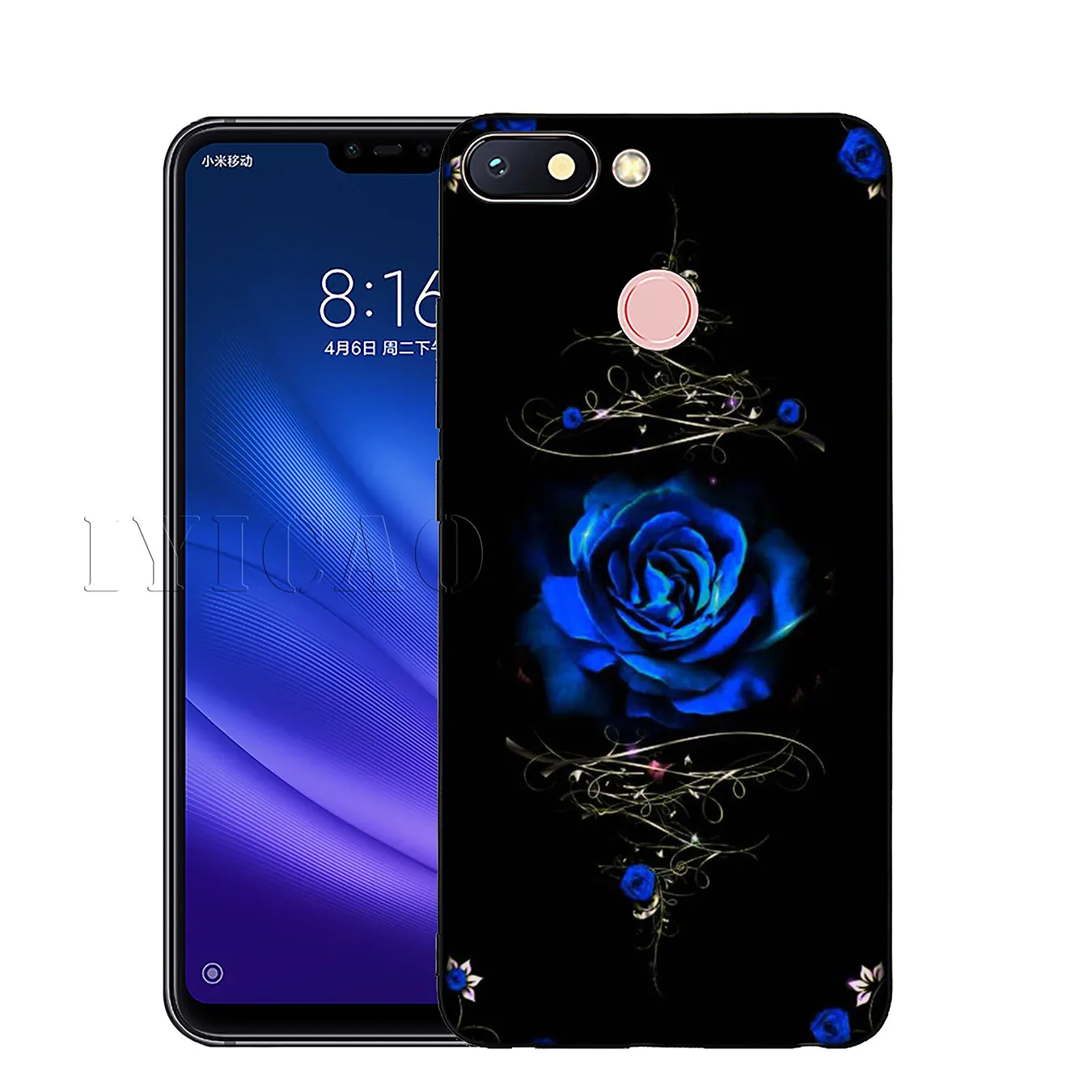 IYICAO Мягкий силиконовый чехол для телефона с розами Xiaomi Mi 10 9 9T CC9 CC9E 8 SE A3 Pro A1 A2 Lite 6