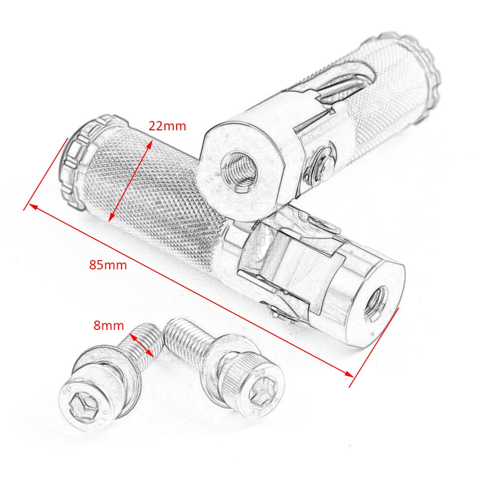 Подножки для мотоцикла CNC складные подножки CBR400R CB500F CBR600 F3 F4 F4i CBR600RR CBR900RR CBR919RR