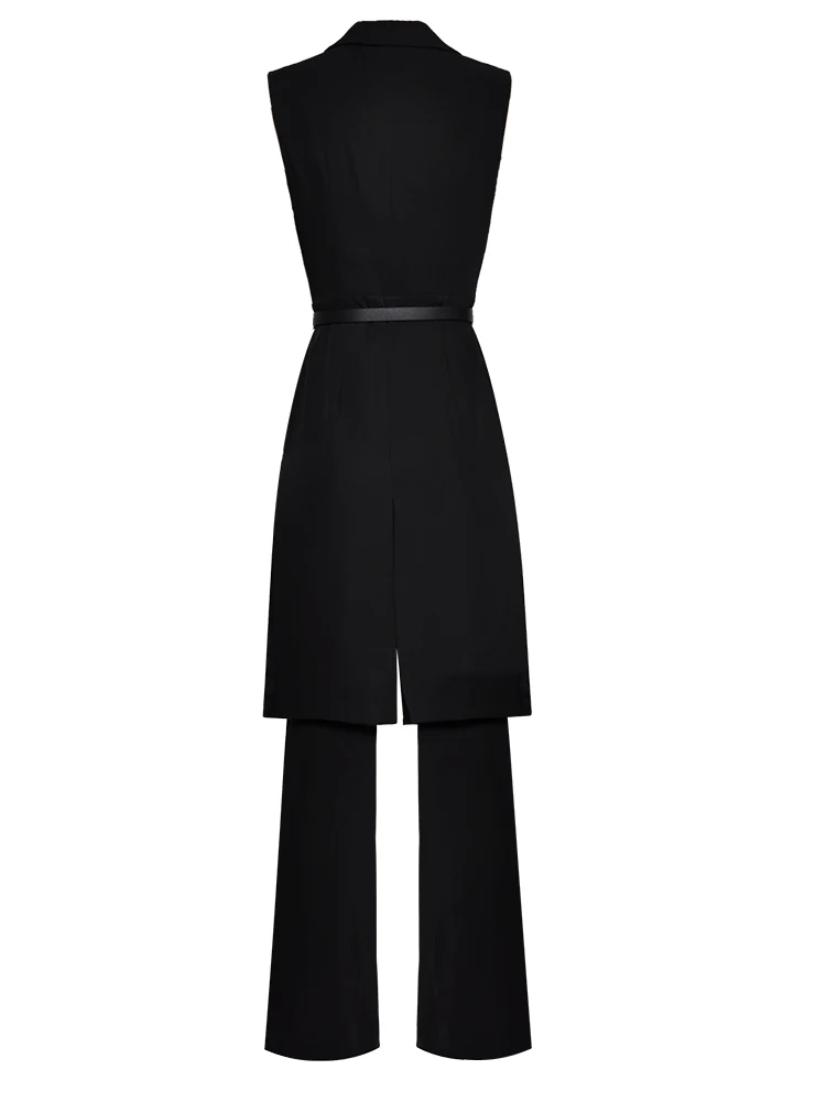 2019 New Arrival Fashion Spring Suits Sexy See Through Lace Bodycon Blouse Flare Long Trousers Elegant Two Pieces Women Set K258 | Женская