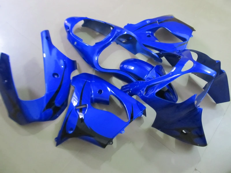 Motorcycle fairing kit for Kawasaki ninja ZX9R 2000 2001 blue fairings set 00 01 OT03 | Автомобили и мотоциклы