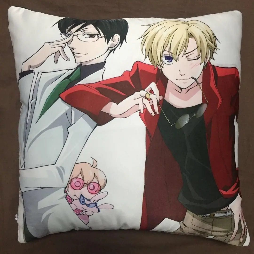 Ouran High School Host Club двусторонний чехол для подушки s Hugging Чехол Otaku косплей подарок