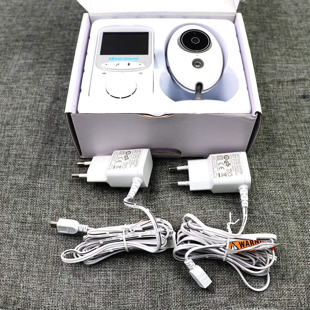 Bearhoho ребенка няня видео монитор Интерком встроенный аккумулятор ночного видения