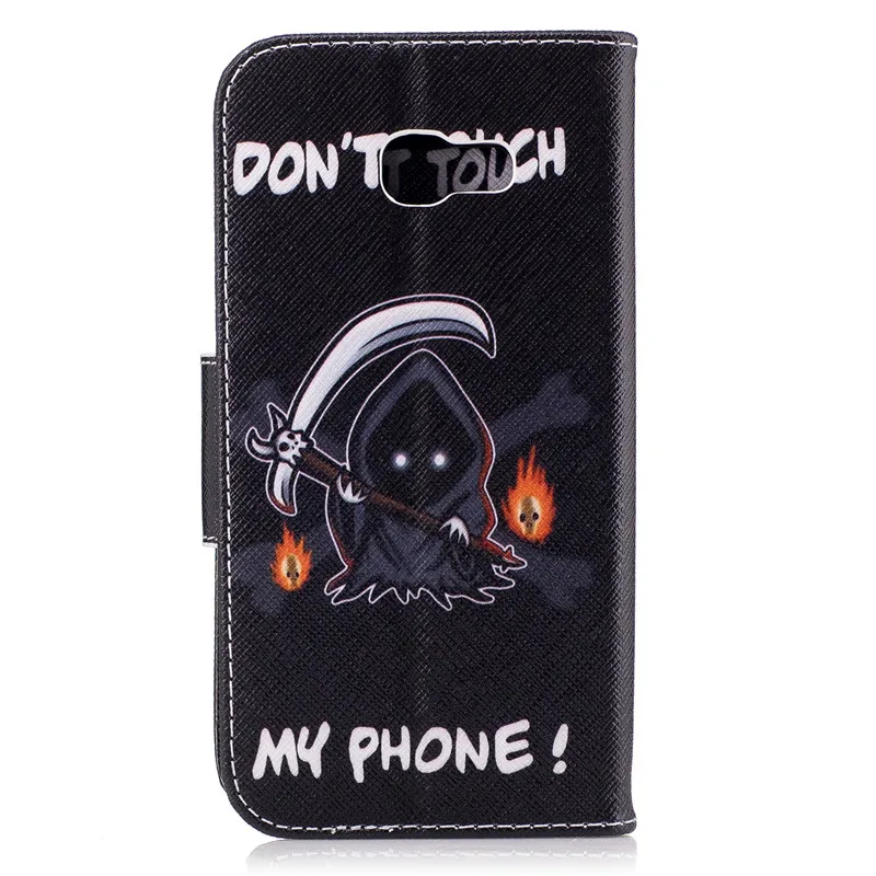 Кожаный чехол с откидной крышкой чехлы для телефонов Samsung Galaxy A3 A5 2017 A320 A520 SM A320F|case