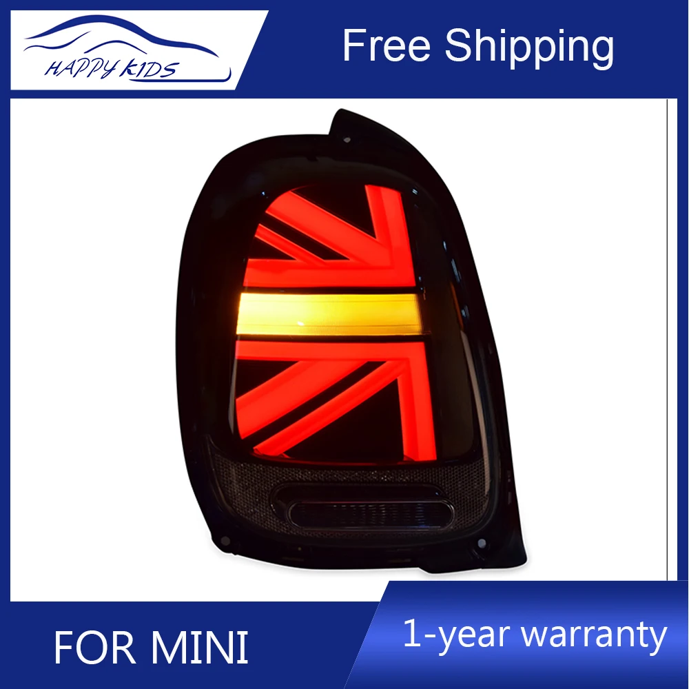 Car styling Tail Lights For BMW MINI F55 F56 F57 2014-2016 Led Fog lamp Rear Lamp DRL+Brake+Park+Signal lights | Автомобили и