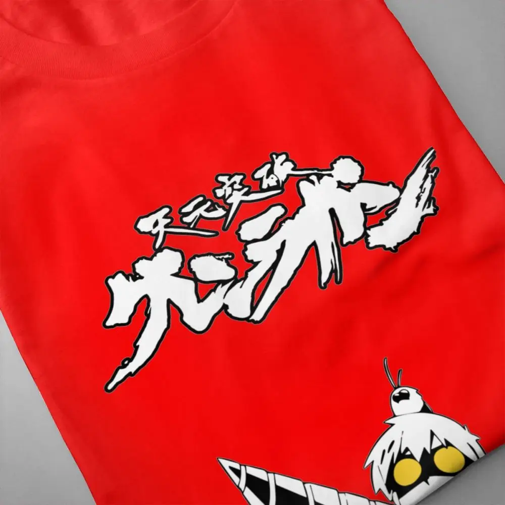 Мужская повседневная дизайнерская футболка Tengen Toppa Gurren Lagann Simon с аниме летняя