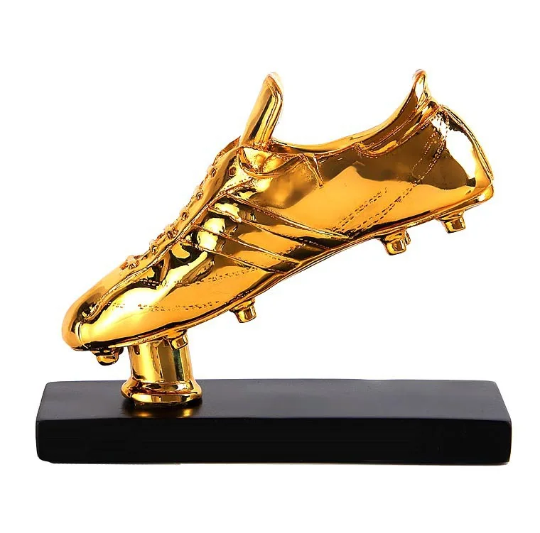 Официальные европейские золотистые туфли Криштиано Роналдо Soulier d'Or Boot трофей