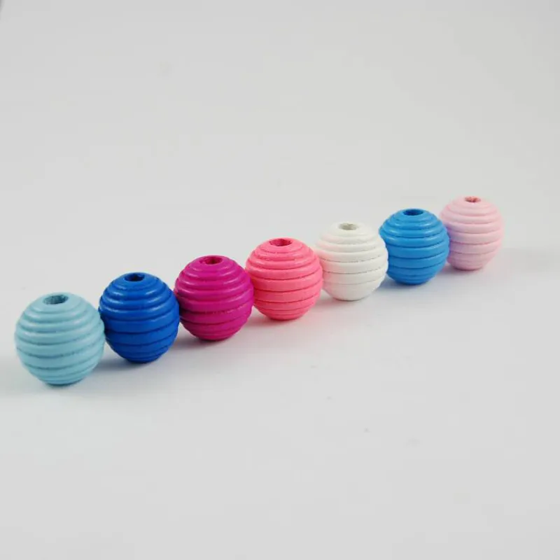 Missxiang DIY 20 шт. нить улей деревянные бусины для изготовления ювелирных изделий