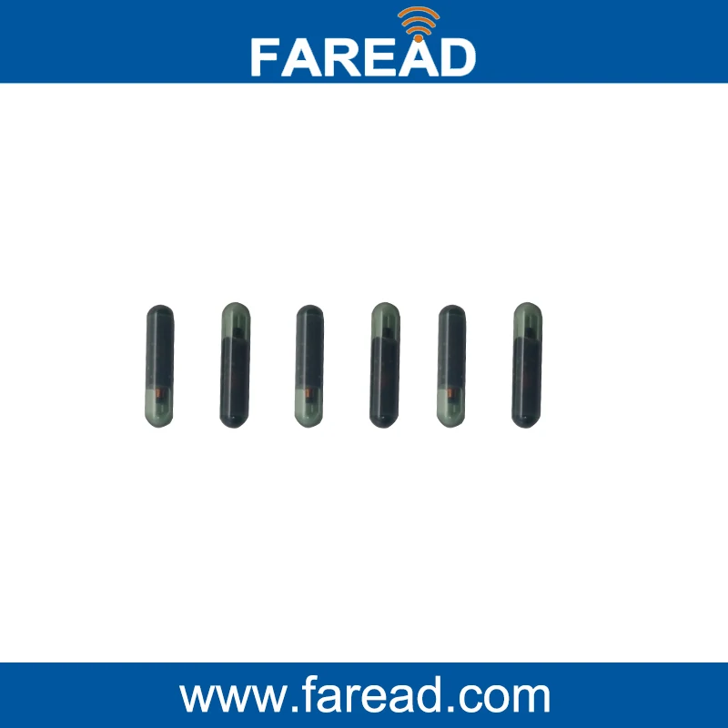 X100pcs RFID стеклянная трубка чип 1 4*8 мм 125 кГц LF микротранспондер EM4100/EM4102/EM4200|rfid glass|glass