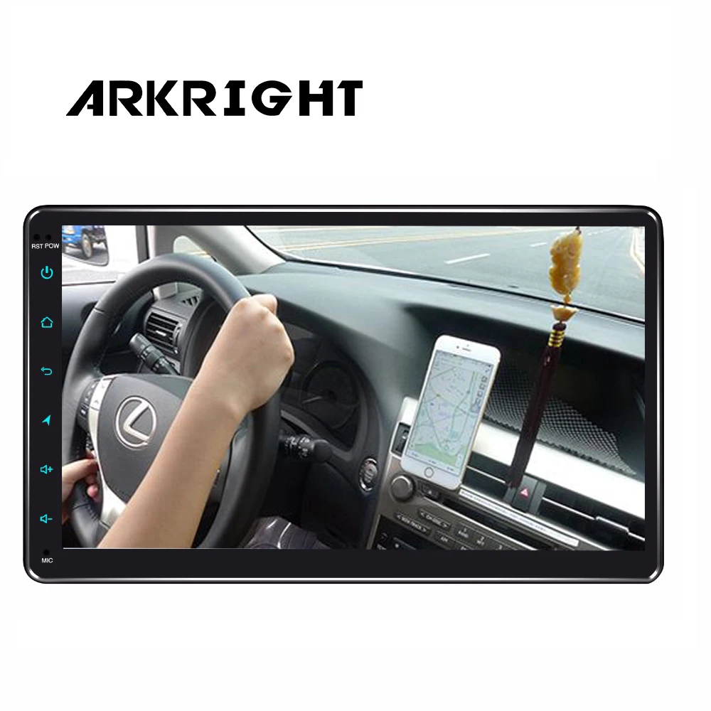 ARKRIGHT " 1din Android Автомагнитола 4+ 64GB Автомобильный мультимедийный плеер gps/Авто Радио/Автомобильный dvd-плеер/4G с DSP