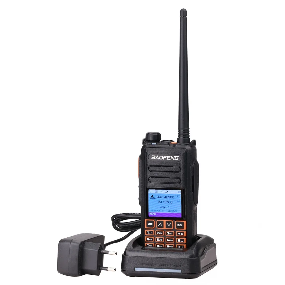 2 шт Baofeng DM X gps цифровая рация DMR с двумя часовыми поясами слот Tier1 & tier ii