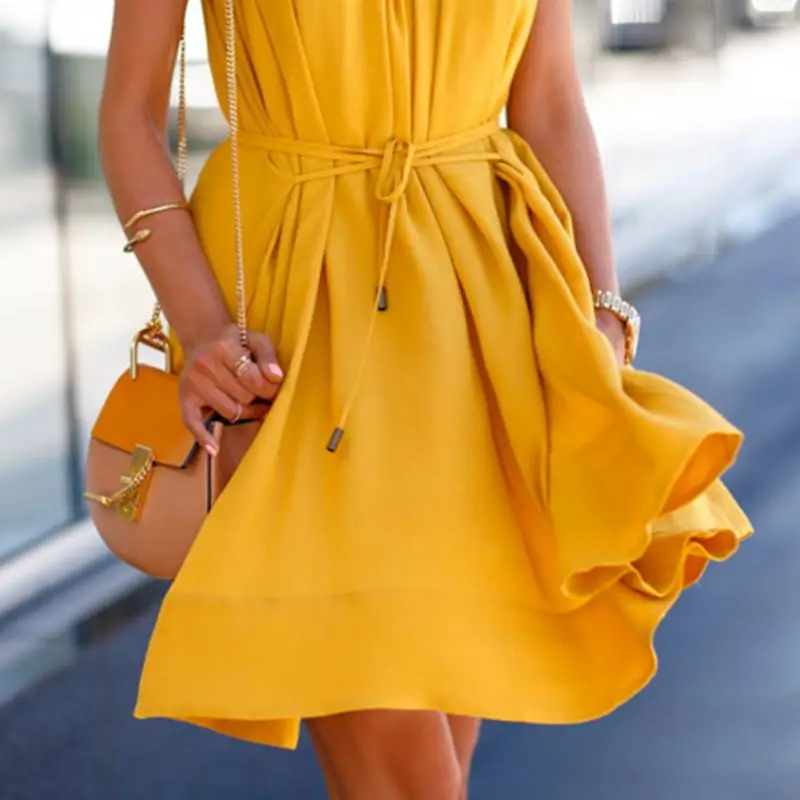 Для женщин обувь для девочек летние новые желтые из хлопчатобумажной ткани на