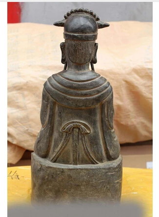 15 &quotКитай Китайский Старый Бронзовый Даосизм Бессмертный Бог Даосский