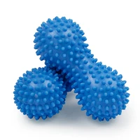 peanut massage ball spiky trigger point relief muscle pain stress peanut ball therapy health care gym muscle relex apparatus