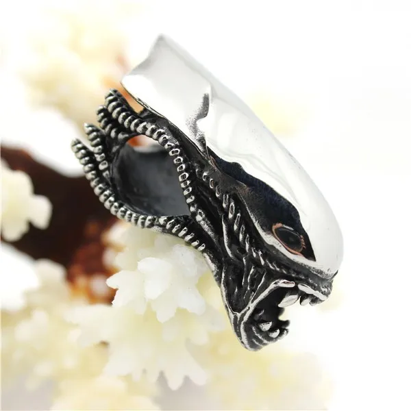 Drop Ship Polishing Fashion Alien Pendant 316L Stainless Steel Cool Men Monster Ghost | Украшения и аксессуары