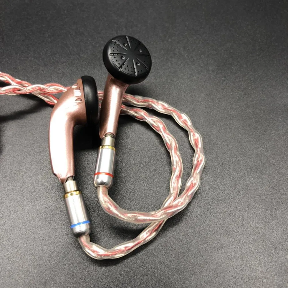 FENGRU DIY EMX500 Lite наушники с плоской головкой DIY наушники HiFi бас наушники DJ наушники тяжелый бас качество звука MMCX интерфейс MX500