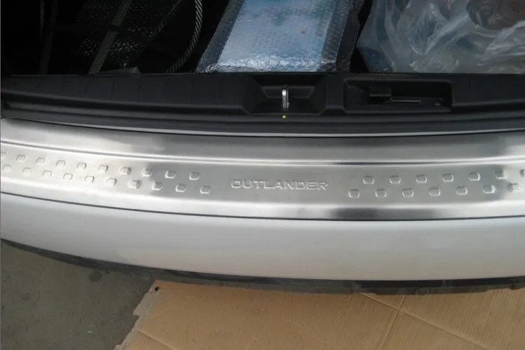 Высококачественная нержавеющая сталь заднего бампера протектор Подоконник для