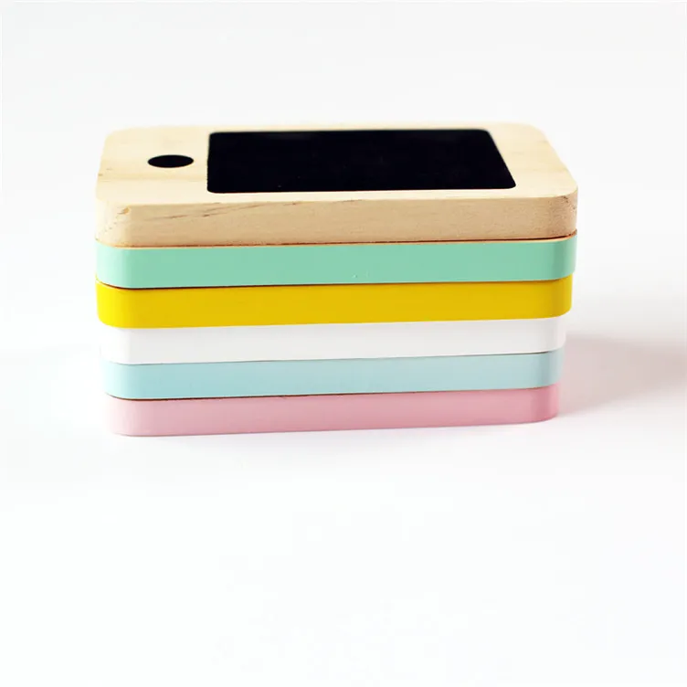 INS стиль детская комната украшения Детские деревянные игрушки перезаписываемые