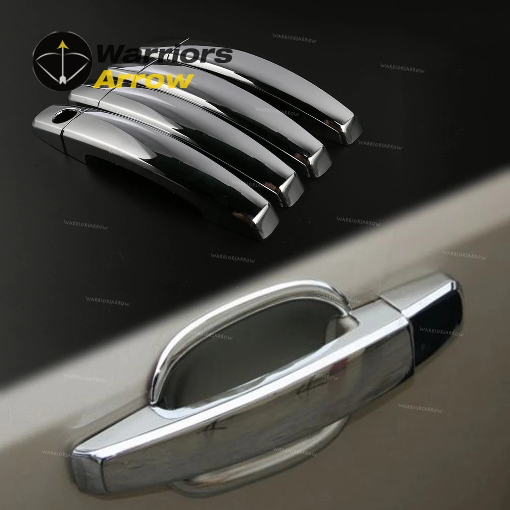 4 комплекта хромированных накладок на дверную ручку для Chevrolet Aveo Captiva Buick Cruze Camaro 2004