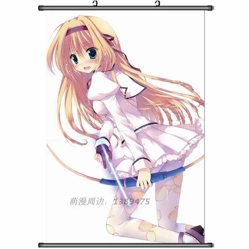 Японское аниме Seirei Tsukai no Blade Dance Claire Rouge & Rinslet aurenfrost домашний Декор настенный