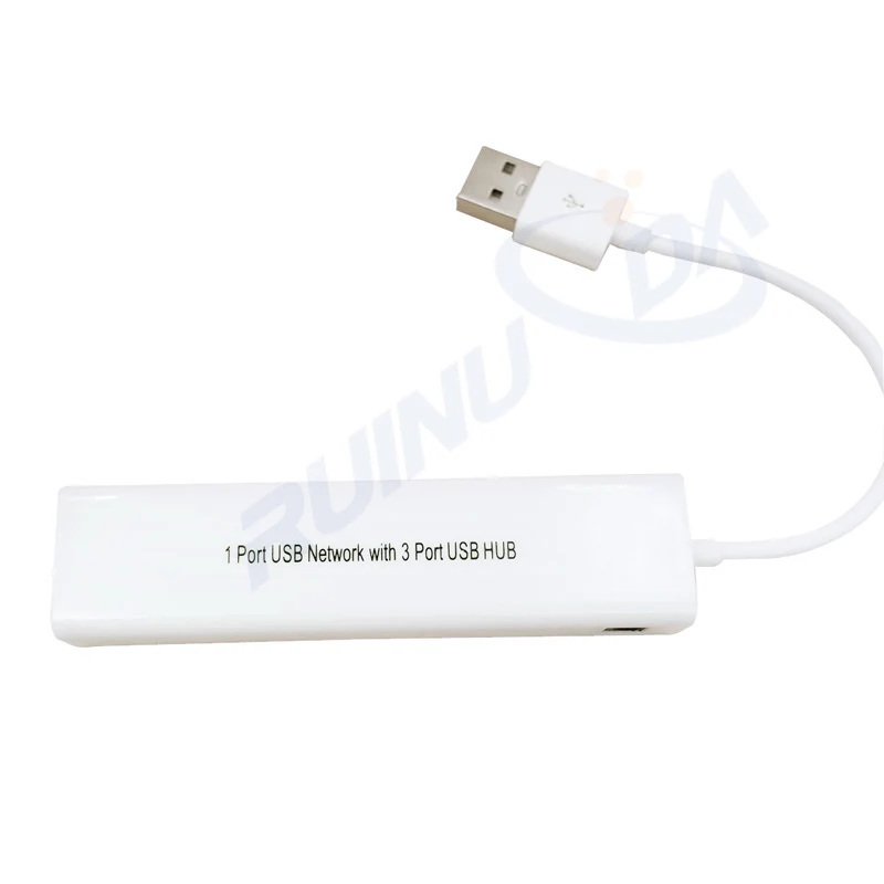 USB 2.0 HUB splitter to RJ45 LAN Adapter Network Card Ethernet 100Mbps With 3 Port for Android tablets PC computer | Компьютеры и офис