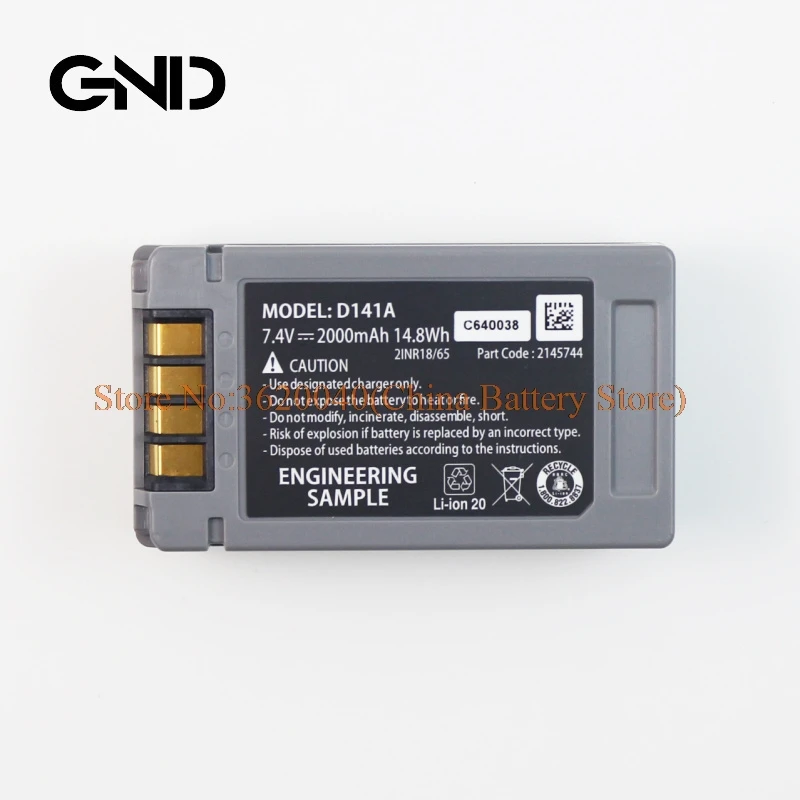 GND 7 4 V 2000 ма-ч/14.8Wh D141A Замена Батарея для EPSON OT-BY60II TM-P60II TM-P80 литий-ионный аккумулятор