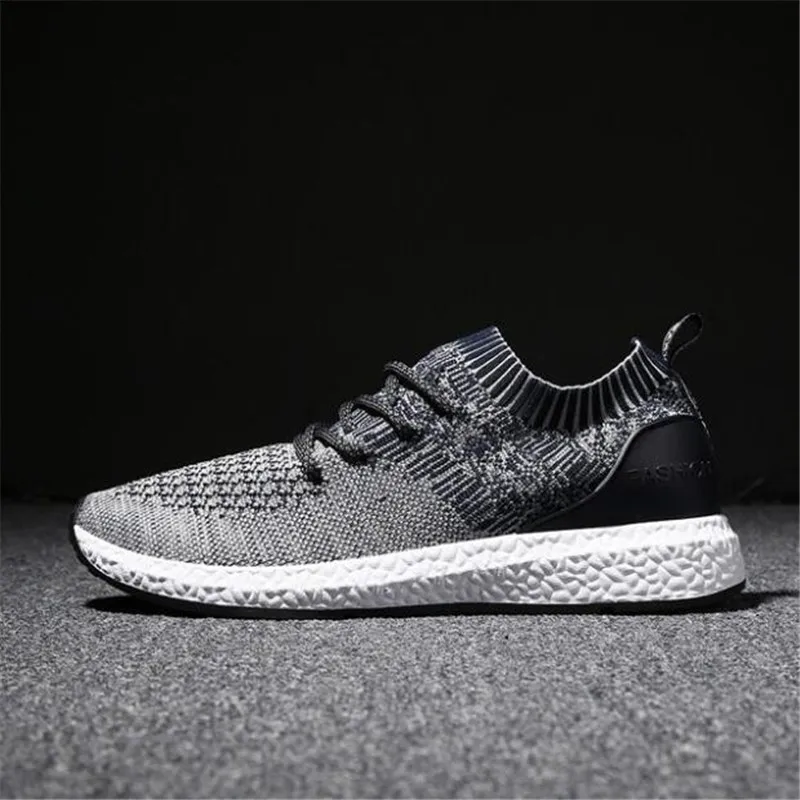DIWEINI Ultra Light Casual Vulcanize Shoes Mens White Sneakers 2019 Lace Up Flats Man Cheap Breathable Footwear Zapatos | Обувь