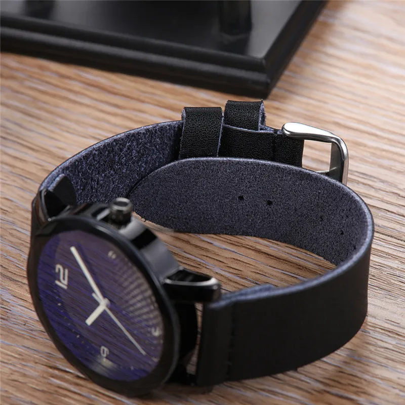 Новинка 2020 кварцевые мужские спортивные часы деловые с кожаным ремешком