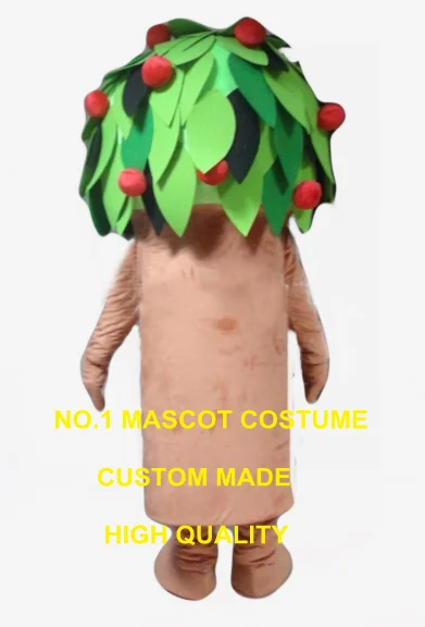 cartoon fruit tree mascot costume adult size customizable high quality perfoming props carnival advertising fancy dress 2590