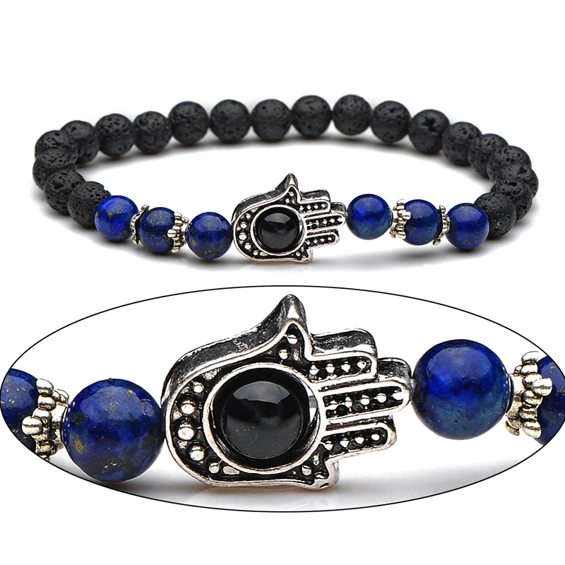 Женский браслет с бусинами из натурального лазурита 6 мм|bracelets for|beads bracelets for womenbead