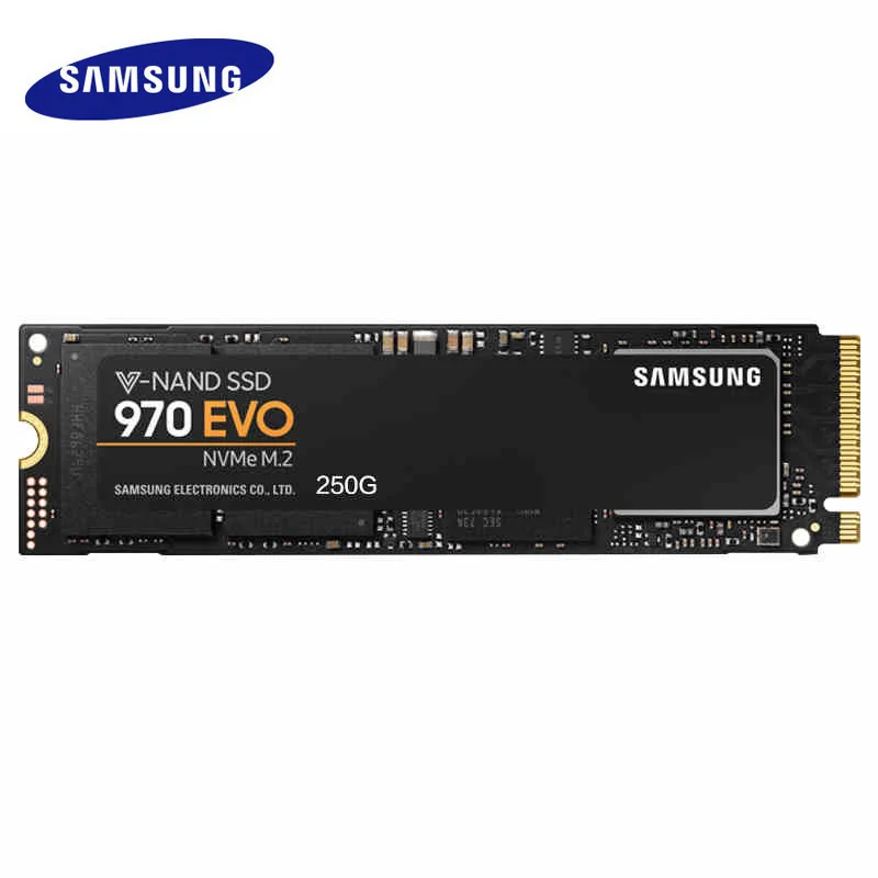 Внутренний SSD Samsung 970EVO 250 ГБ 500 Гб ТБ скорость чтения до 3400 МБ/с./с 2 5 дюйма M.2 2280