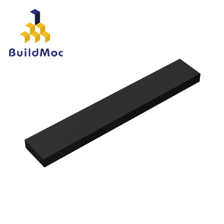 BuildMOC совместим с lego 6636 1x6 для строительных блоков части DIY enleten блок кирпичи